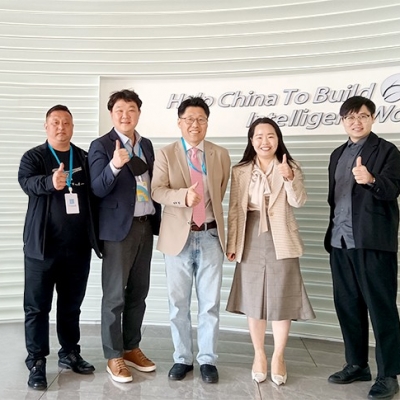 韓國X空調集團公司來訪 現(xiàn)場參觀并洽談合作