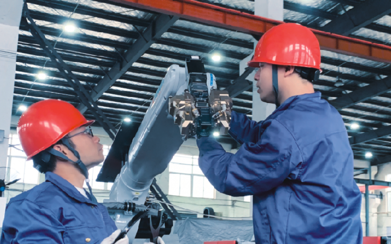 浙江雷諾爾以客戶為中心：成功安裝定制化機(jī)器人管線包，彰顯“客戶要求即行動(dòng)指南”承諾