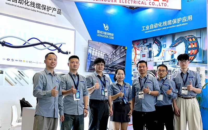 浙江雷諾爾電氣參展工博會(huì)圓滿成功，工業(yè)線纜連接保護(hù)方案收獲關(guān)注與認(rèn)可